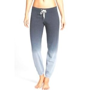 MONROW Navy Ombre Jogger Sweats SMALL